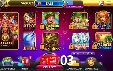 Descubra o Mundo do Cassino Online com BET03